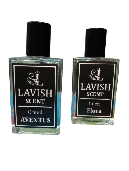 Lavish Scent presents, impression of Creed Aventus  and Gucci Flora